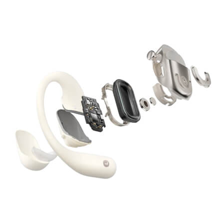 หูฟังไร้สาย SHOKZ OPENFIT 2 สีเบจ_3